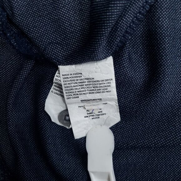 PGA Tour Golf Shirt Geometric Print Blue Mens Size XXL 2XL Travel Casual Preppy - Picture 8 of 10